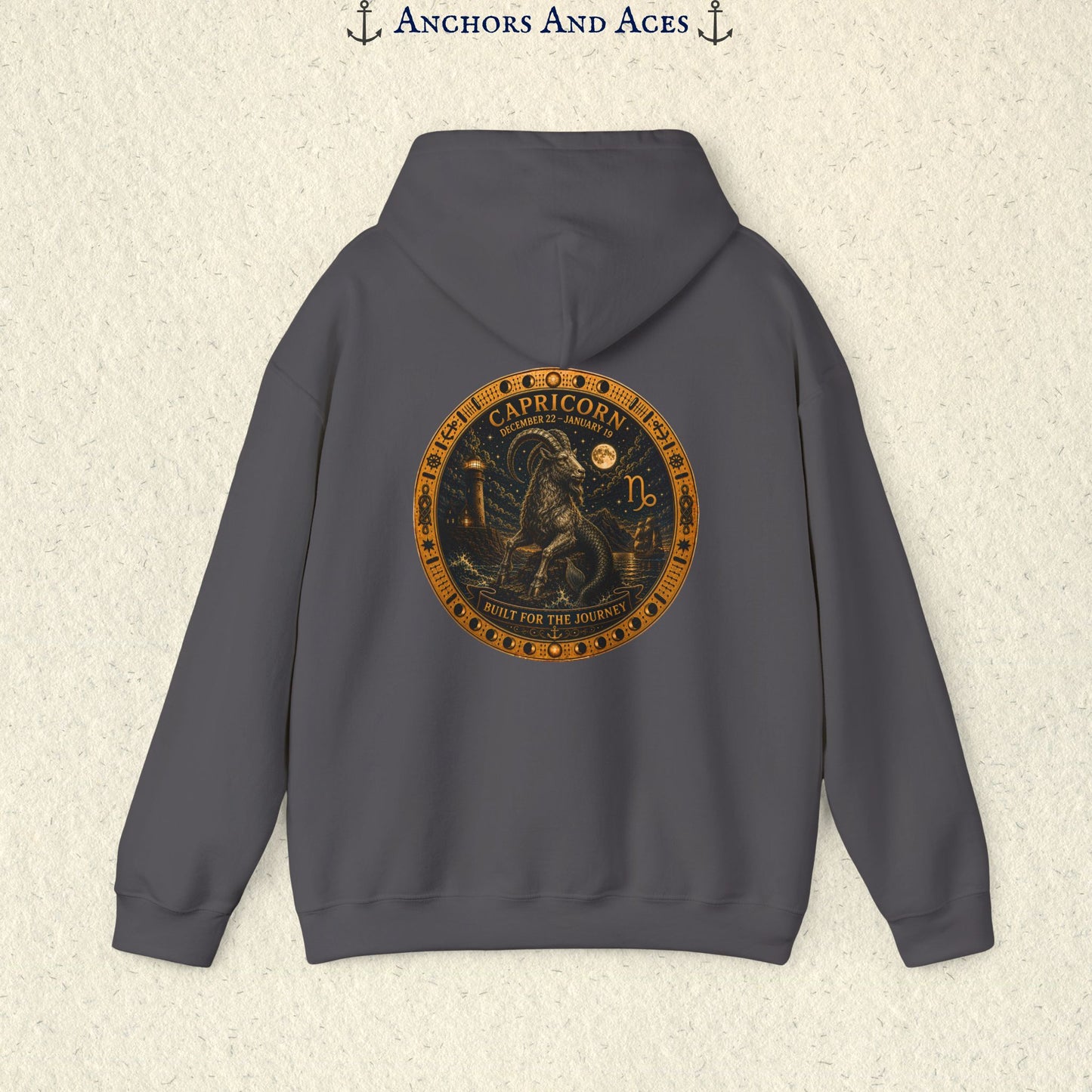 Capricorn Zodiac Hoodie | Celestial Seas Zodiac Hoodie Collection