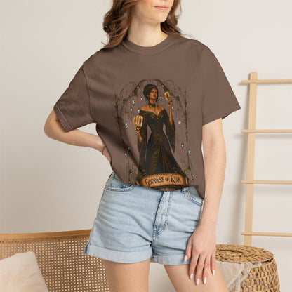 Goddess of Risk Shirt| Art Nouveau Casino Graphic Tee| Vintage Lucky Gambling T-Shirt