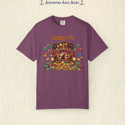Lucky 777s | Vintage Jackpot Graphic Tee