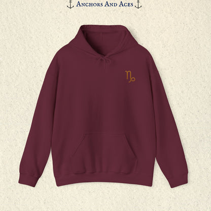 Capricorn Zodiac Hoodie | Celestial Seas Zodiac Hoodie Collection