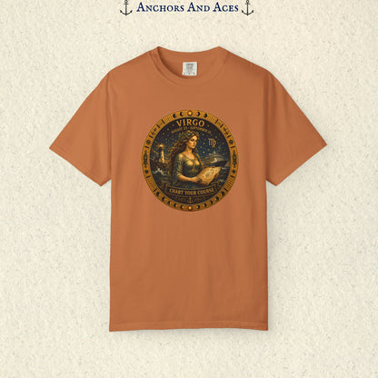 Virgo Zodiac Shirt | Celestial Seas – Chart Your Course