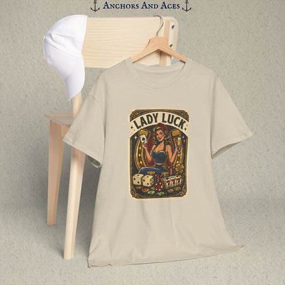 Lady Luck | Vintage Casino Graphic Tee