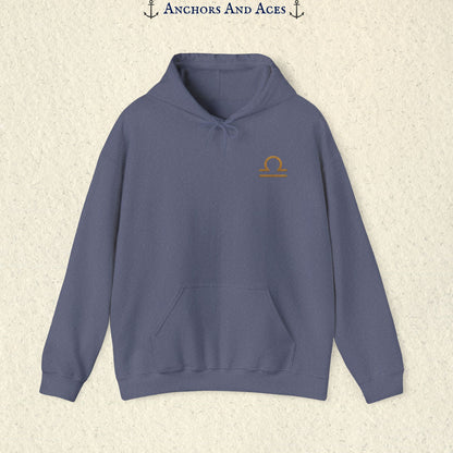 Libra Zodiac Hoodie | Celestial Seas Zodiac Hoodie Collection