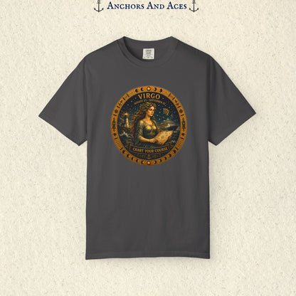Virgo Zodiac Shirt | Celestial Seas – Chart Your Course