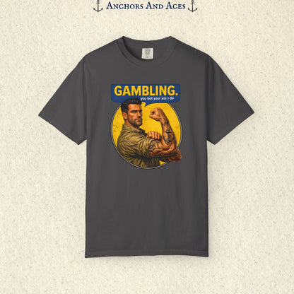 Strongman Inspired | Funny Gambling Graphic Tee