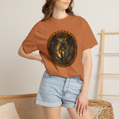 Pisces Zodiac Shirt | Celestial Seas - Drifting With The Tide