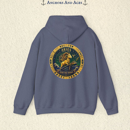Aries Zodiac Hoodie | Celestial Seas Zodiac Hoodie Collection