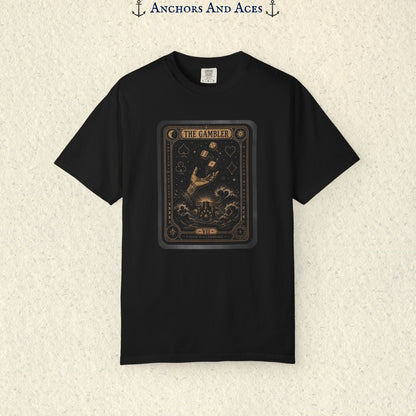 The Gambler Tarot Card Shirt | Vintage Casino Graphic Tee