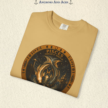 Pisces Zodiac Shirt | Celestial Seas - Drifting With The Tide