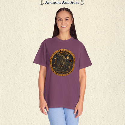 Capricorn Zodiac Shirt | Celestial Seas - Built For The Journey
