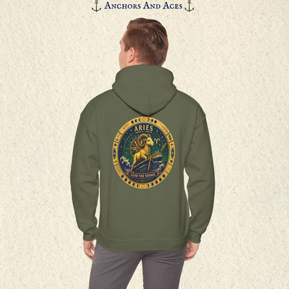 Aries Zodiac Hoodie | Celestial Seas Zodiac Hoodie Collection
