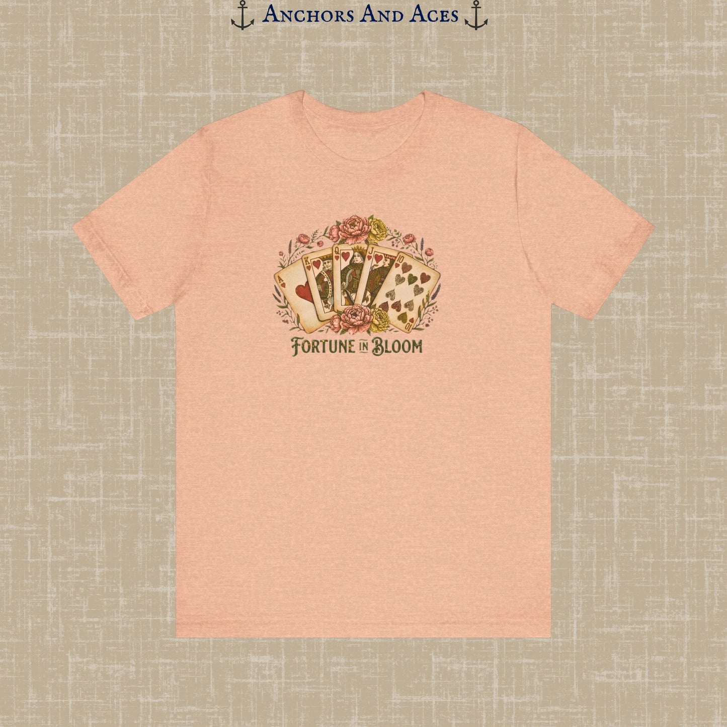 Fortune in Bloom | Vintage Botanical Graphic Tee