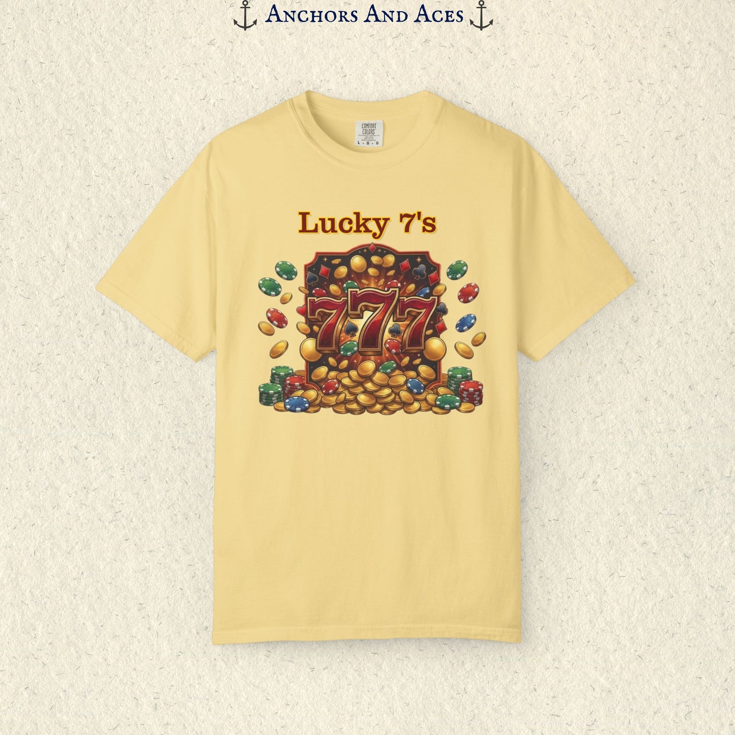 Lucky 777s | Vintage Jackpot Graphic Tee