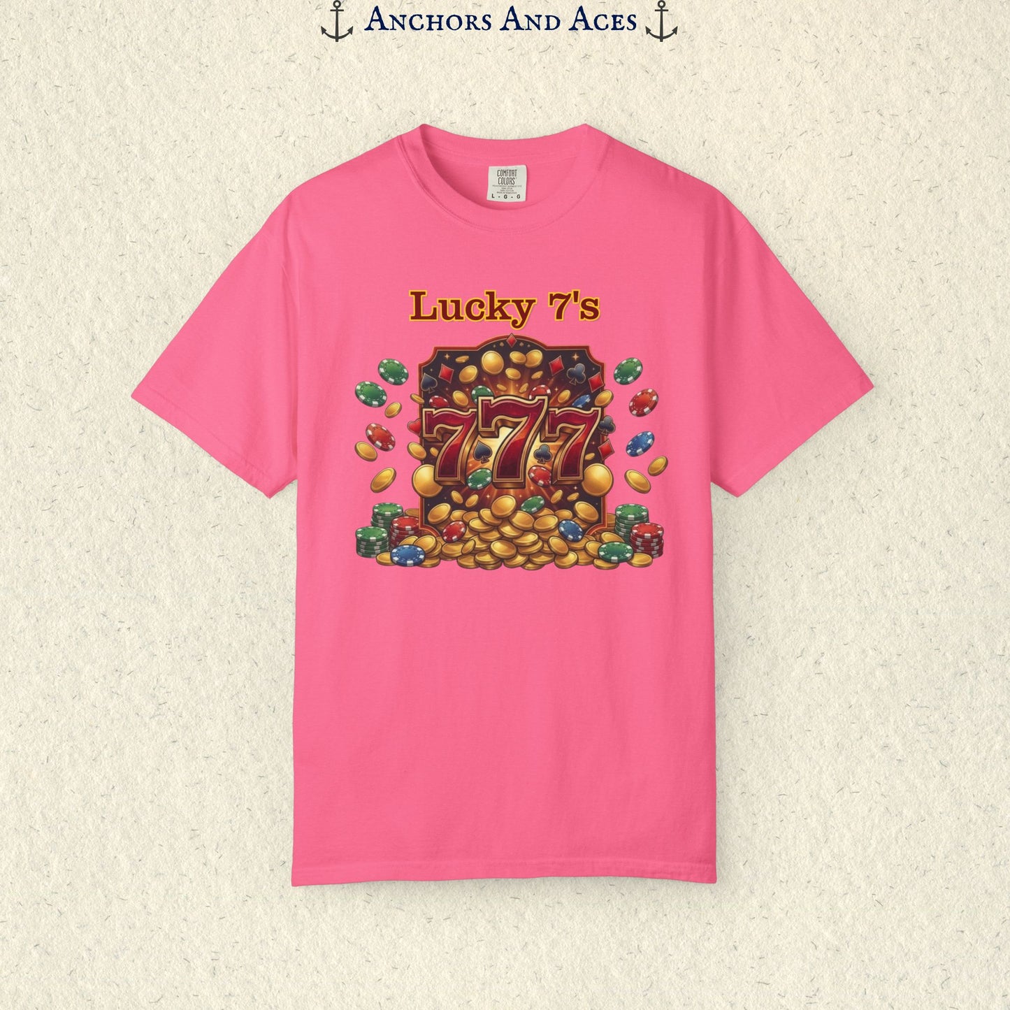 Lucky 777s | Vintage Jackpot Graphic Tee