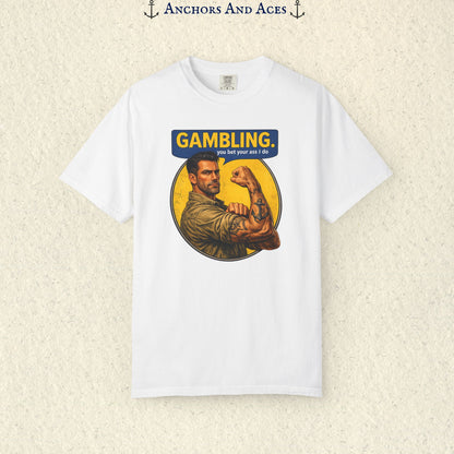 Strongman Inspired | Funny Gambling Graphic Tee