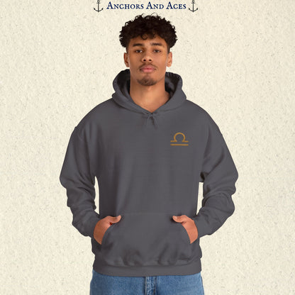 Libra Zodiac Hoodie | Celestial Seas Zodiac Hoodie Collection