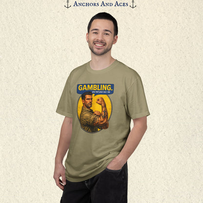 Strongman Inspired | Funny Gambling Graphic Tee
