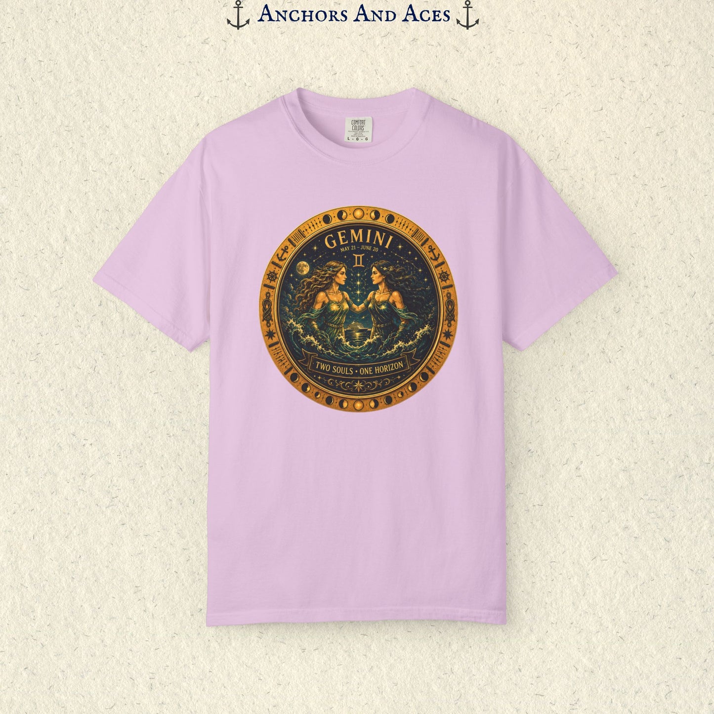 Gemini Zodiac Shirt | Gemini - Two Souls • One Horizon