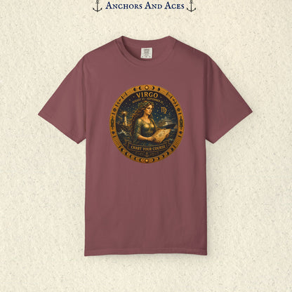 Virgo Zodiac Shirt | Celestial Seas – Chart Your Course