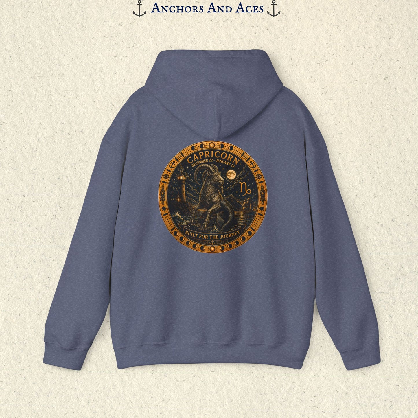 Capricorn Zodiac Hoodie | Celestial Seas Zodiac Hoodie Collection