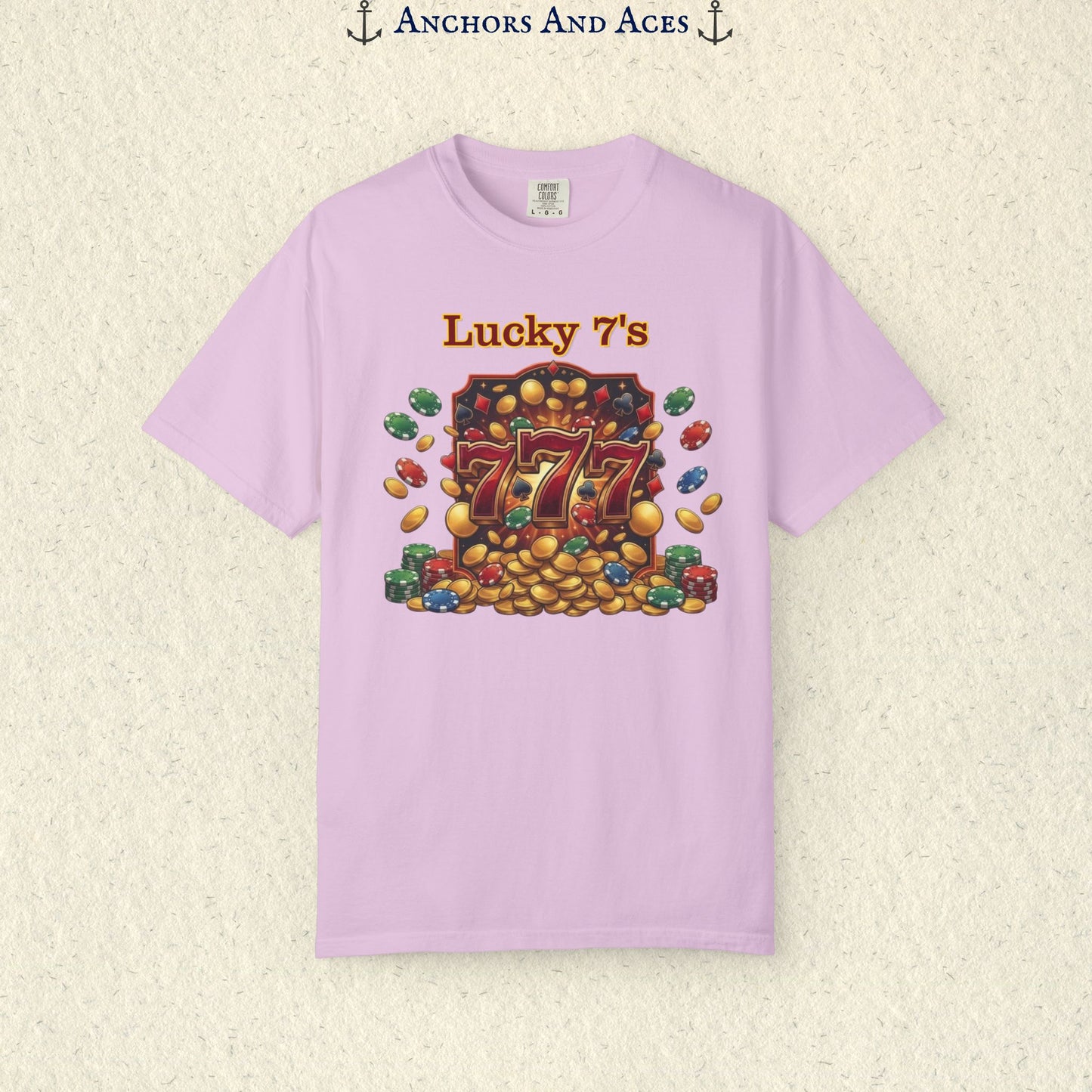 Lucky 777s | Vintage Jackpot Graphic Tee