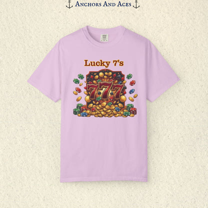 Lucky 777s | Vintage Jackpot Graphic Tee