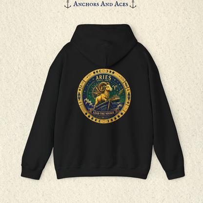 Aries Zodiac Hoodie | Celestial Seas Zodiac Hoodie Collection