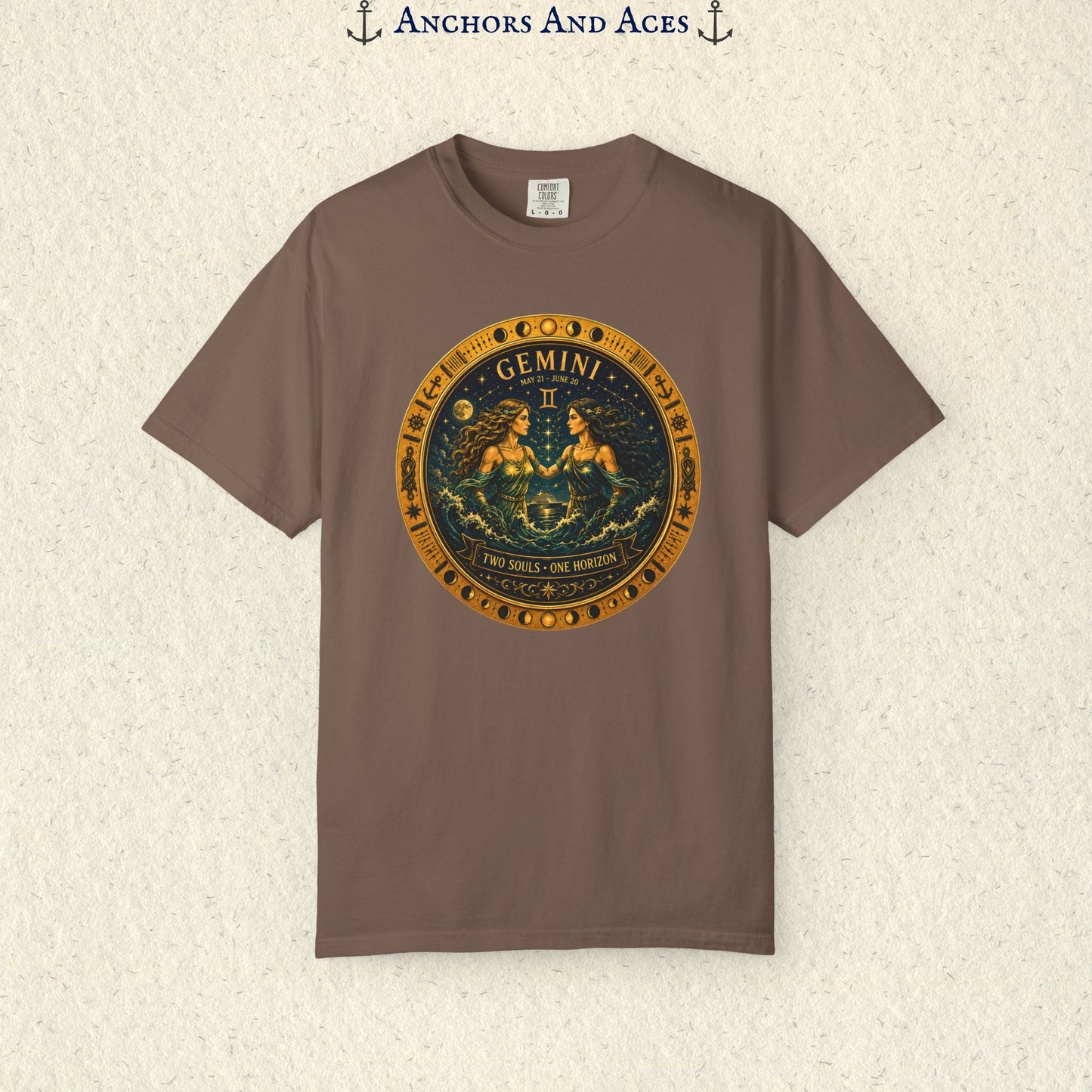 Gemini Zodiac Shirt | Gemini - Two Souls • One Horizon