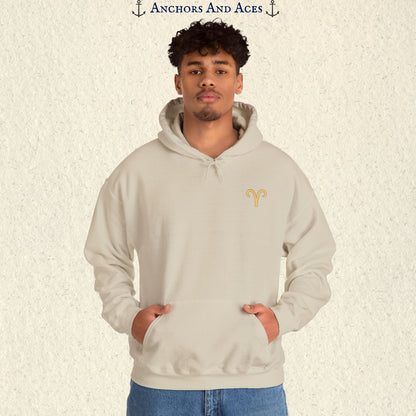 Aries Zodiac Hoodie | Celestial Seas Zodiac Hoodie Collection