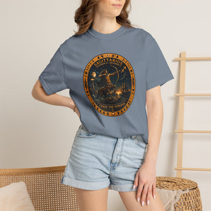 Sagittarius Zodiac Shirt | Celestial Seas – Chase The Horizon