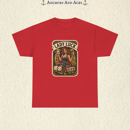 Lady Luck | Vintage Casino Graphic Tee
