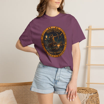Sagittarius Zodiac Shirt | Celestial Seas – Chase The Horizon