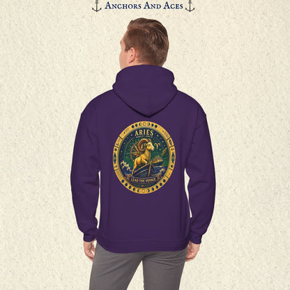 Aries Zodiac Hoodie | Celestial Seas Zodiac Hoodie Collection