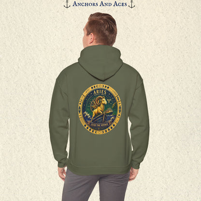 Aries Zodiac Hoodie | Celestial Seas Zodiac Hoodie Collection
