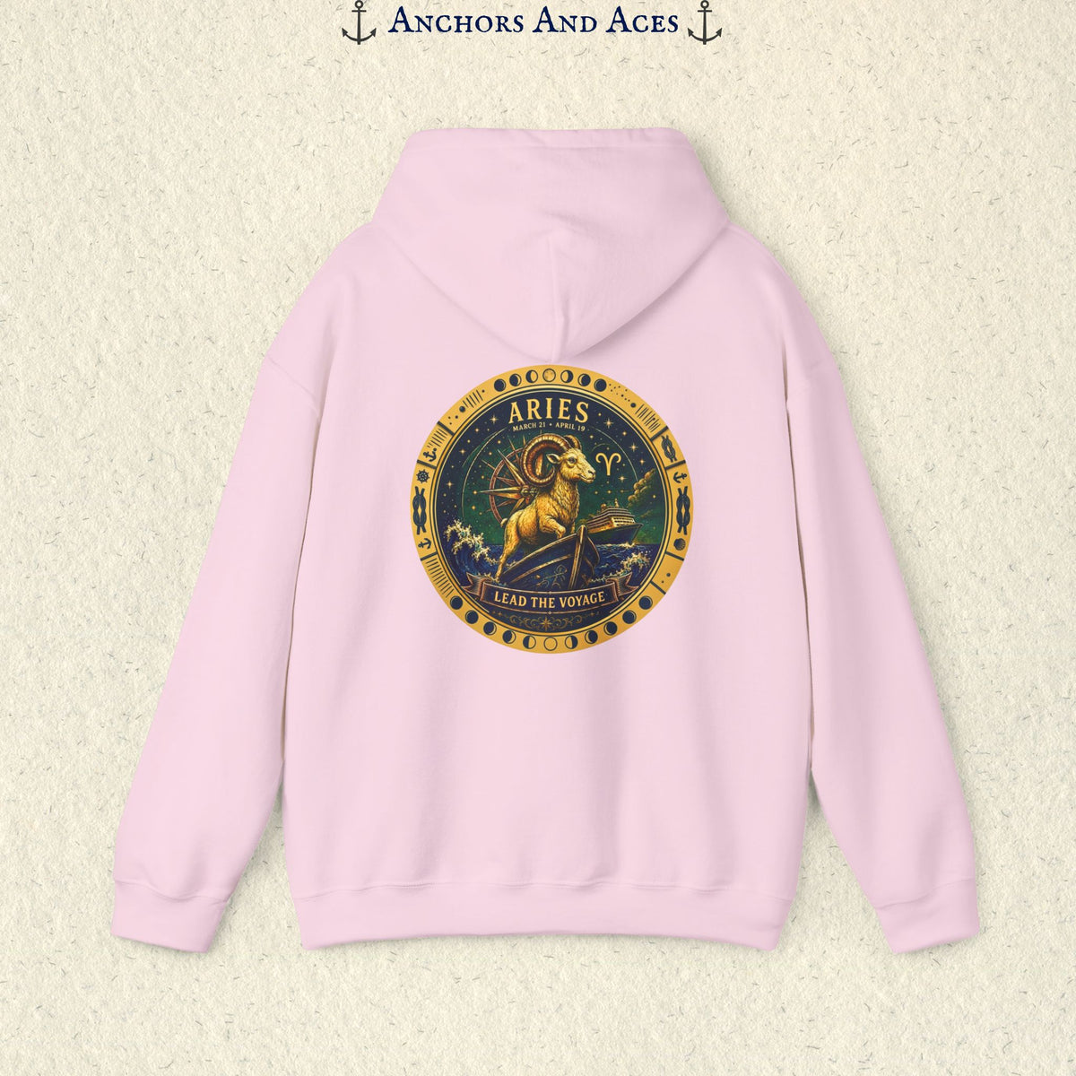 Aries Zodiac Hoodie | Celestial Seas Zodiac Hoodie Collection