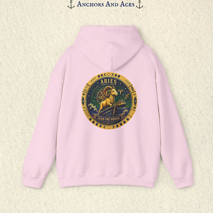 Aries Zodiac Hoodie | Celestial Seas Zodiac Hoodie Collection
