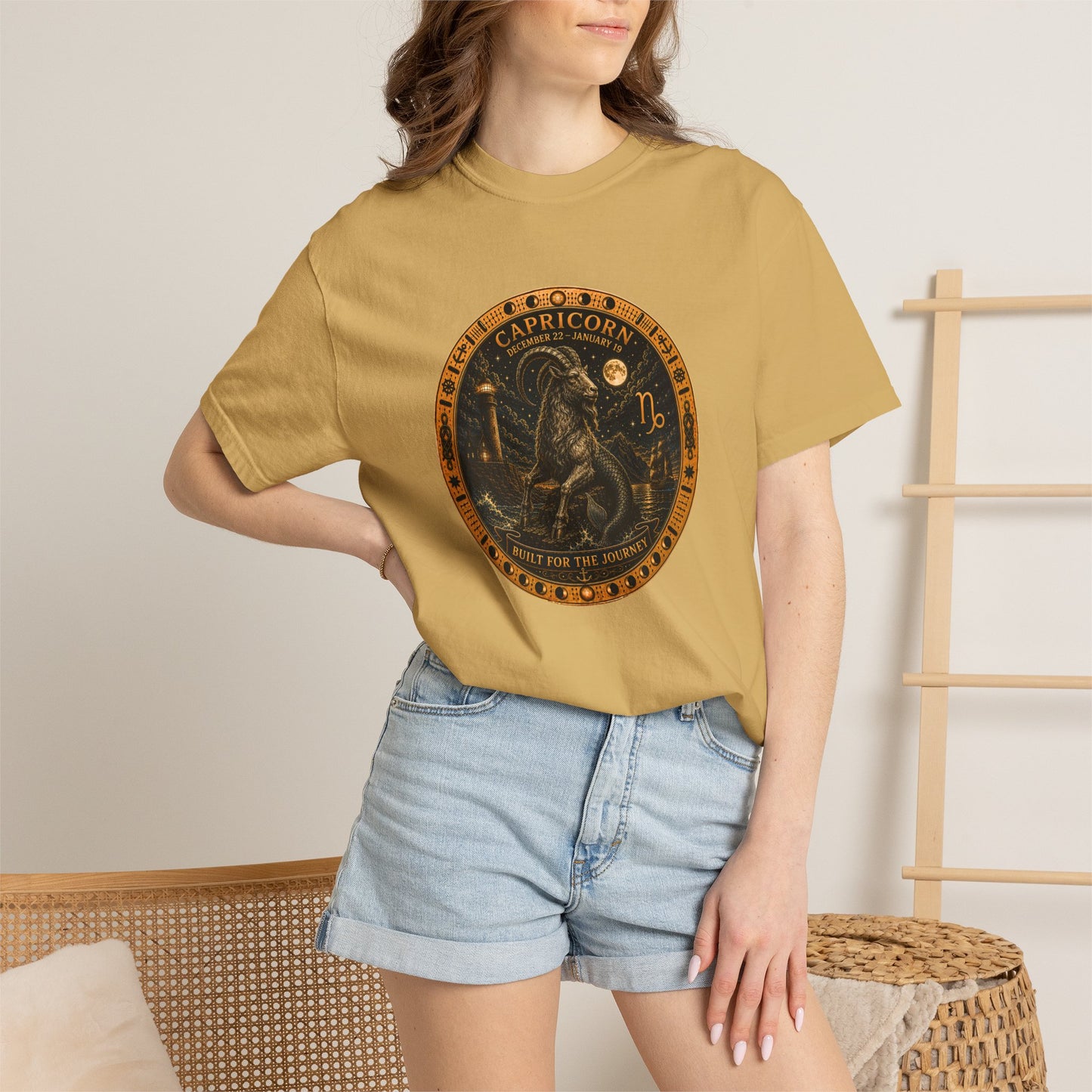 Capricorn Zodiac Shirt | Celestial Seas - Built For The Journey