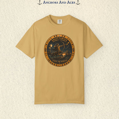 Sagittarius Zodiac Shirt | Celestial Seas – Chase The Horizon