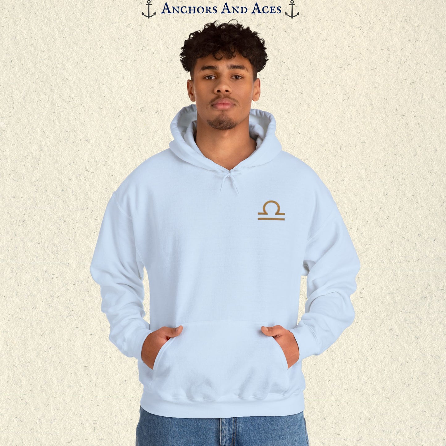 Libra Zodiac Hoodie | Celestial Seas Zodiac Hoodie Collection
