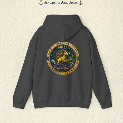 Aries Zodiac Hoodie | Celestial Seas Zodiac Hoodie Collection