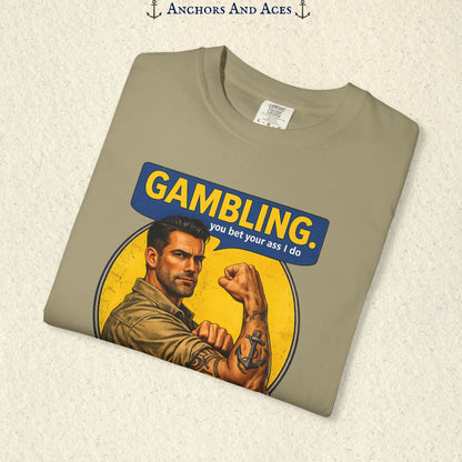 Strongman Inspired | Funny Gambling Graphic Tee