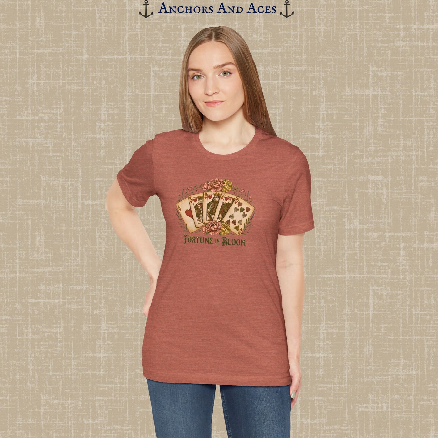 Fortune in Bloom | Vintage Botanical Graphic Tee