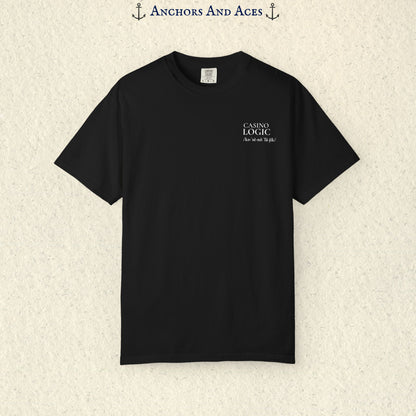 Funny Gambling Shirt | No Clocks| Casino Logic™