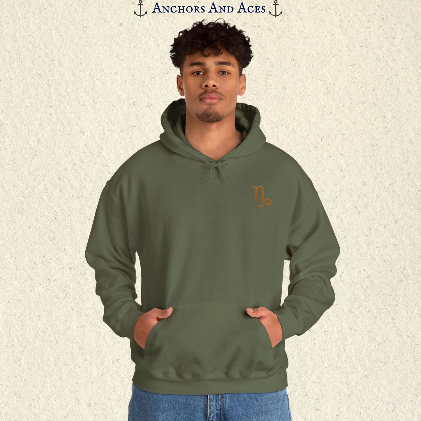 Capricorn Zodiac Hoodie | Celestial Seas Zodiac Hoodie Collection