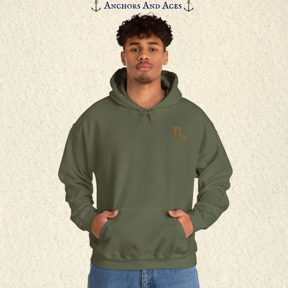 Capricorn Zodiac Hoodie | Celestial Seas Zodiac Hoodie Collection