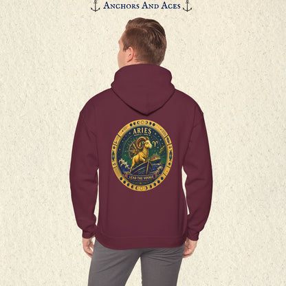 Aries Zodiac Hoodie | Celestial Seas Zodiac Hoodie Collection