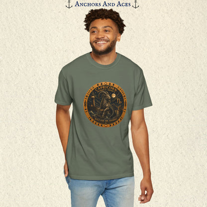 Capricorn Zodiac Shirt | Celestial Seas - Built For The Journey