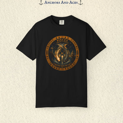Pisces Zodiac Shirt | Celestial Seas - Drifting With The Tide