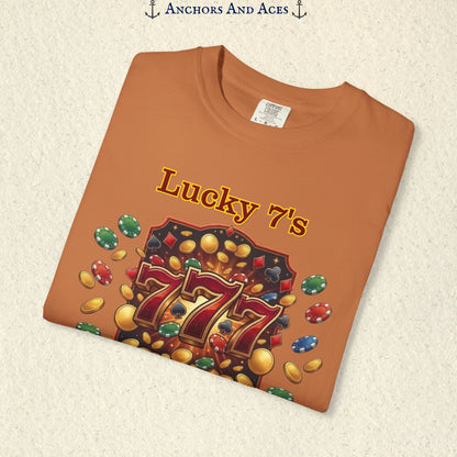 Lucky 777s | Vintage Jackpot Graphic Tee