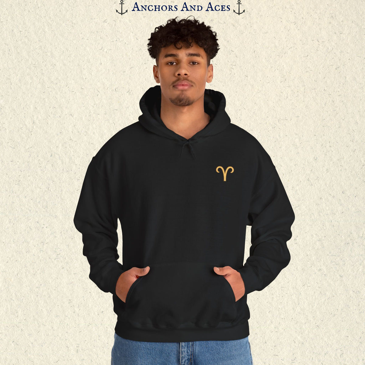 Aries Zodiac Hoodie | Celestial Seas Zodiac Hoodie Collection
